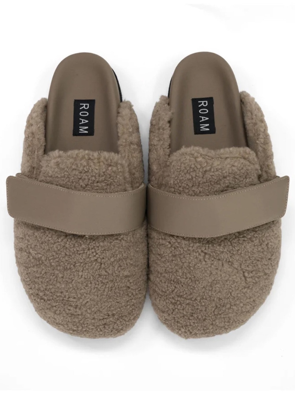 NEW ROAM Fuzzy Loafer in Oat